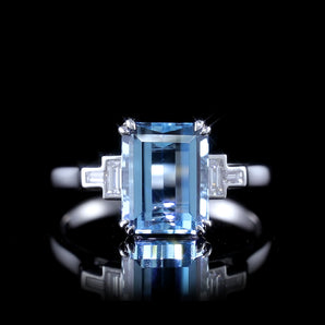 Aquamarine Ring