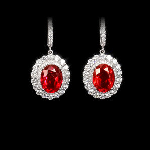 Colored Gemstone Jewelry Earrings GE224