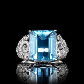 Aquamarinl Ring