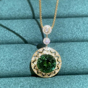 Customized Colored Gemstone Jewelry Pendant