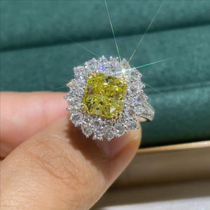Customized Fancy Diamond Jewelry Ring