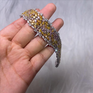 Customized Fancy Diamond Jewelry Bracelet