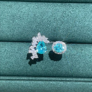 Customized Colored Gemstone Jewelry Ring