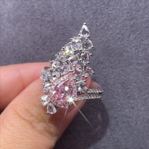 Customized Fancy Diamond Jewelry Ring