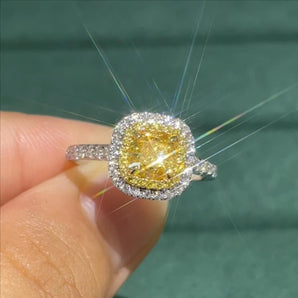 Customized Fancy Diamond Jewelry Ring