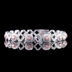 Fancy Diamond Jewelry Bracelet
