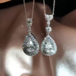 Customized White Diamond Jewelry Pendant