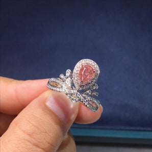 Customized Fancy Diamond Jewelry Ring