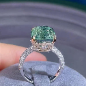 Customized Colored Gemstone Jewelry Ring