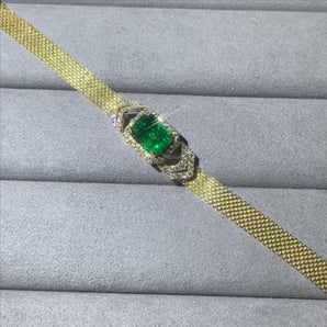 Customized Emerald Jewelry Bracelet