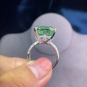 Customized Colored Gemstone Jewelry Ring