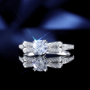 White Diamond Ring JA745