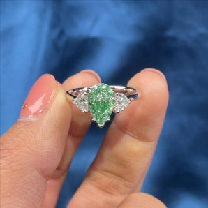 Customized Fancy Diamond Jewelry Ring