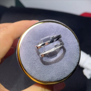 Customized White Diamond Jewelry Ring