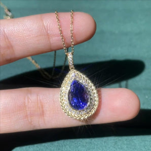 Colored Gemstone Jewelry Pendants