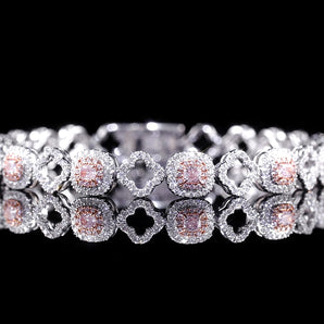 Fancy Diamond Jewelry Bracelet