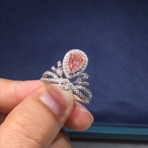 Customized Fancy Diamond Jewelry Ring
