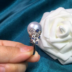 Customized Pearl Jewelry Ring