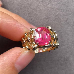 Customized Colored Gemstone Jewelry Ring
