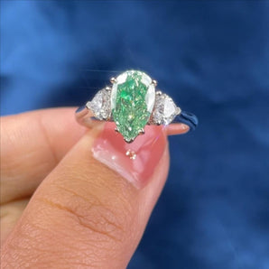 Customized Fancy Diamond Jewelry Ring
