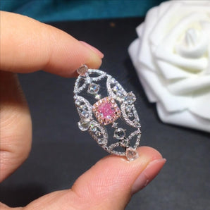 Customized Fancy Diamond Jewelry Brooch