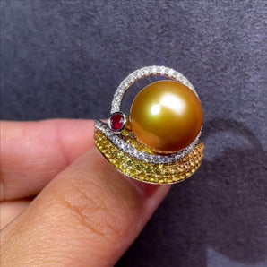 Customized Pearl Jewelry Ring