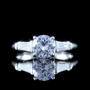 White Diamond Ring JA1079
