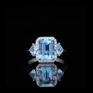 Aquamarinl Ring