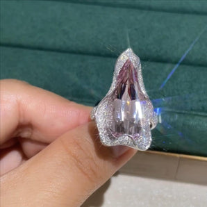 Customized Colored Gemstone Jewelry Ring