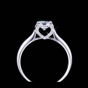 White Diamond Ring JA126