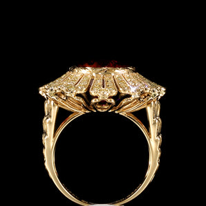 Colored Gemstone Jewelry Ring