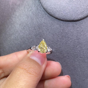 Customized Fancy Diamond Jewelry Ring