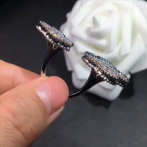 Customized White Diamond Jewelry Earrings