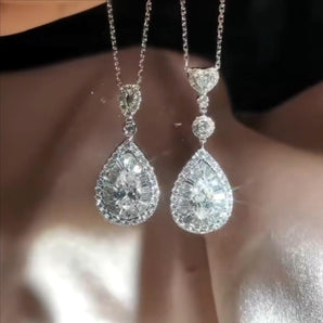 Customized White Diamond Jewelry Pendant