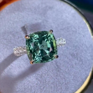 Customized Colored Gemstone Jewelry Ring