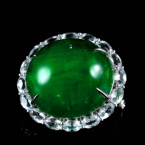 Emerald Brooch