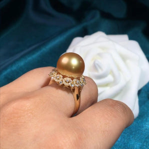 Customized Pearl Jewelry Ring