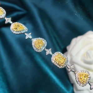 Customized Fancy Diamond Jewelry Bracelet