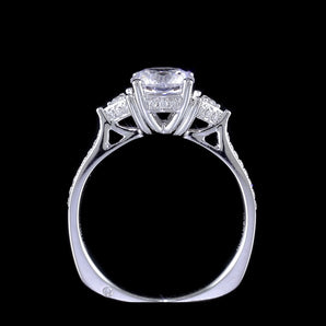 White Diamond Ring JA610