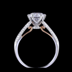 White Diamond Ring JA692