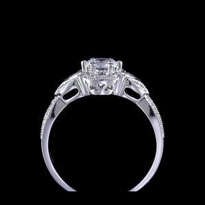 White Diamond Ring JA628