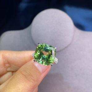 Customized Colored Gemstone Jewelry Ring