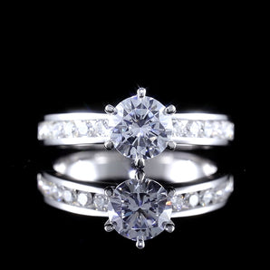 White Diamond Ring JA125