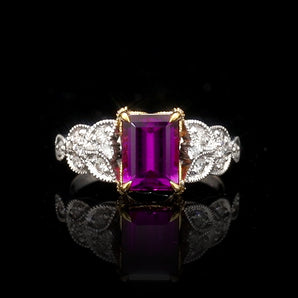 Colored Gemstone Jewelry Ring GA694