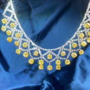 Customized Fancy Diamond Jewelry Necklaces