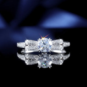 White Diamond Ring JA745