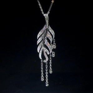 White Diamond Pendant