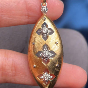 Customized White Diamond Jewelry Pendant