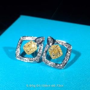 Fancy Diamond Jewelry Earrings