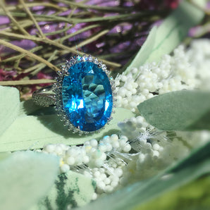 Aquamarinl Ring